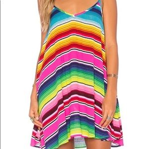 Show Me Your MuMu Tops - SMYM Serape Party circus mini dress Show Me Your MuMu Tops - SMYM Serape Party circus mini dress